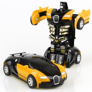 Collision Transforming Robot Model Car Mini Deformation Car Inertial Toy Kids