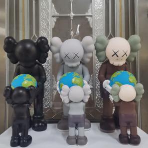 35cm KAWS Archetype Vinyl Statue Life Action Art Figure for Home Decoration Ornament