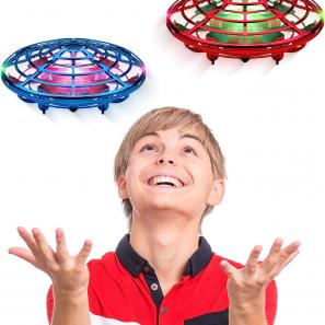 LED Mini Anti-collision Flying Helicopter Magic Hand UFO Ball Aircraft Sensing Induction Drone 
