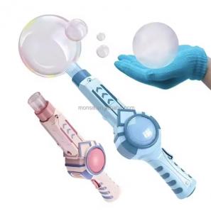 Electric Elastic Smoke Fog Bouncing Bubble Stick Outdoor Toys With Light and Music