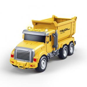 Boys Friction Construction Car Vehicle with Music Light Story Inertia City Engineering Truck Toys