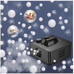 2 in 1 Smoke Bubble Maker Fog Bubble Machine Make Colorful Bubbles White Fog Bubbles for Indoor Outdoor Birthday Halloween Party