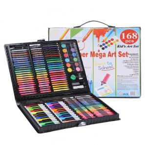 168pc Art Drawing Set Kit For Kids Children Teens Adults Supplies Paint Pencil