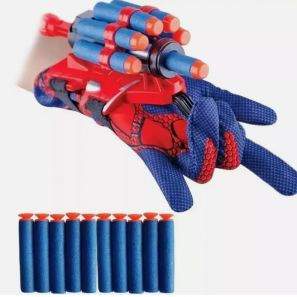 Spiderman Gloves Web Spider Shooter Toy Kids Hero Equipment Cosplay Launcher Glove