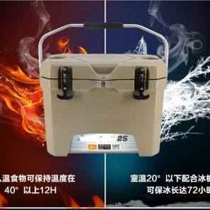 20QT Rotomolded  Cooler Box for Food Beer Outdoor Fishing Boating Camping