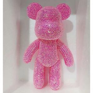 23cm DIY Diamond Violent Bear Teddy Bear Kit Set Crystal Rhinestone Handmade Gift  - 副本